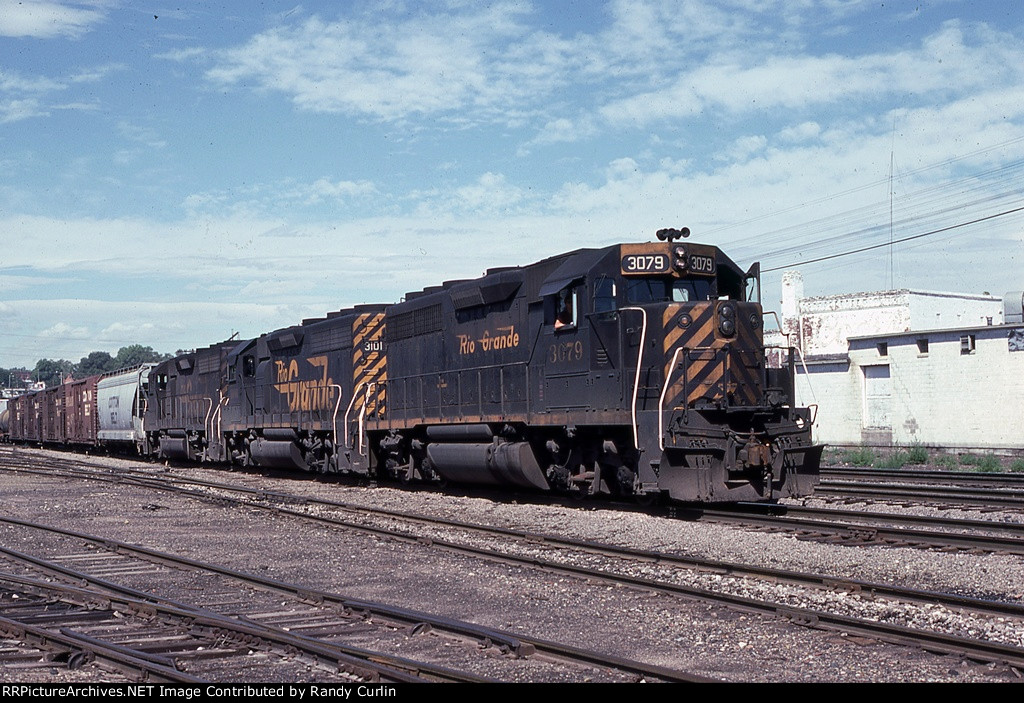 DRGW 3079 at Pueblo